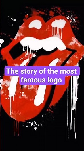 The story behind The Rolling Stones' legendary tongue logo #rockhistory #rollingstones #mickjagger