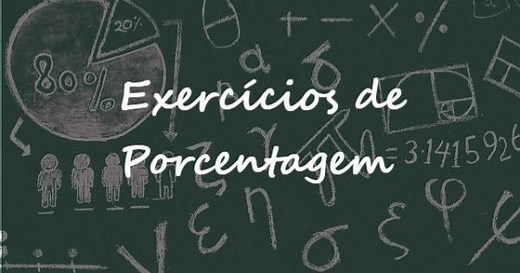 Exercícios de Porcentagem