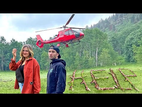 Surviving 2.4 Hours in the Wild! *Challenge*