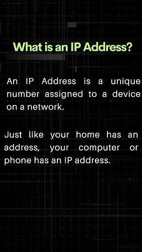 What Is an IP Address? #IPAddress #InternetBasics #TechTips