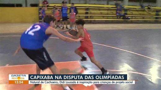Capixaba Didi Louzada vai estar nas olimpíadas