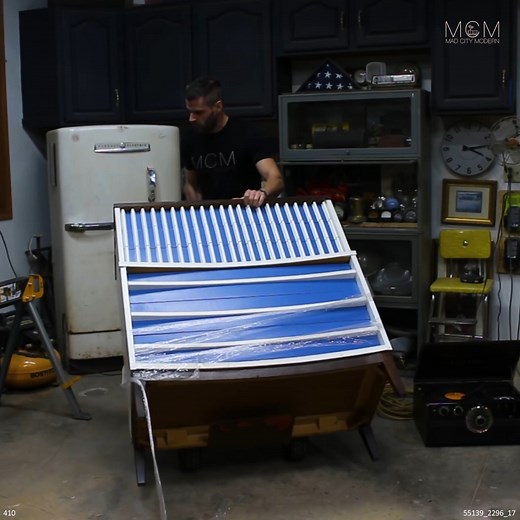 From Vintage ’60s Furniture to Today’s Style #FurnitureMakeover #BeforeAndAfter #RetroToModern | Mad City Modern