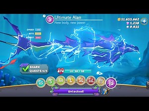 NEW ALAN CONCEPT! ALIEN SHARK?- Hungry Shark World