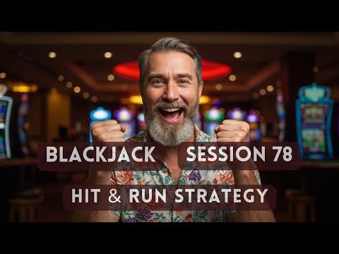 Session 78 - Blackjack - The Never Burst & Cash Out Strategy - Tutorial Video