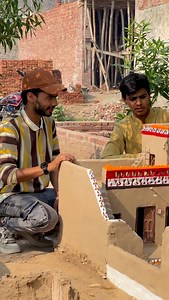 From Blueprint to Tiny Reality! ⚙️🏡 Taking Ali Bahi on a tour of my miniature Punjabi world! Building these old-style houses and detailed farm machinery is my passion. The visit and the rewards are the biggest motivation! Watch till the end for the best part! • #MiniatureModel • #ModelMaking • #ScaleModel • #Diorama • #Handmade • #Craftsmanship • #ArtAndCraft • #MiniatureWorld • #HobbyLife | umair's creation official