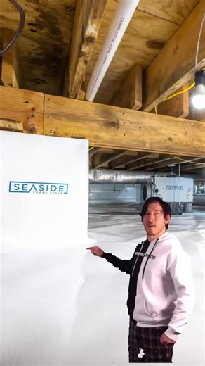 Seaside Crawl Space on TikTok