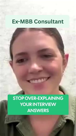 stop talking yourself out of the right answer! ex-BCG coach shares the #1 mistake in case interviews #consulting #caseinterview #mckinsey #bcg #bain #mbb