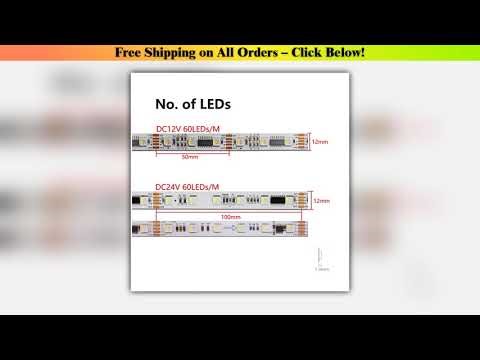 DMX Addressable DMX512 LED Pixel Light Strip RGBW RGBWW 4 in 1 SMD 5050 External IC TM512AC DC 12V