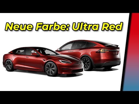 Neue Farbe für Tesla Model S & X: „Ultra Red“