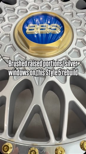 Ehrlich Wheel Works on Instagram: "💥Style 5 custom build! Brushed raised portions/ silver windows Brushed/ cleared hex caps Black inners Visit 🔗 www.ewheelworks.us 🔗 or contact us via phone or email for info on our products/ services! 📱 Call/text: 1-336-979-4980 📧 Email: info@ewheelworks.us ART > PART #bbs #bbswheels #style5 #customwheels #wheelrepair #wheelrefinishing #wheelrefurbishment #powdercoating #brushedwheels #customrims #bbsrims #eww #ewheelworks #ehrlichwheelworks"