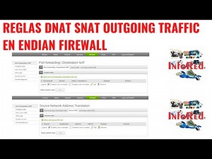 📌 🔥 Cómo Configurar Reglas DNAT, SNAT y Tráfico Saliente en Endian Firewall ✅ [PASO A PASO]