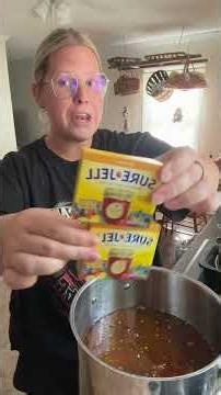 Pepper jelly take 2 🌶️ 🫑 #canning | Cbclife98