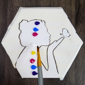 6.9K views · 165 reactions | #art #easy #flowers #satisfyingvideo #painting #artwork #paintingart #artistic #acrylic ##daisy #easydiy #drawing #beautifulmorning | Paintify | Facebook