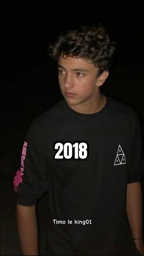 Inoxtag et Michou 2018 vs 2025 #inoxtag #michou