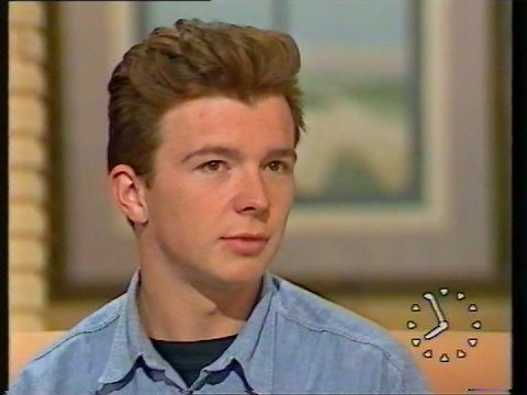 Rick Astley interview in 1987