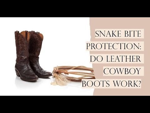 Do Leather Cowboy Boots Protect from Snake Bites? How Safe Are You?