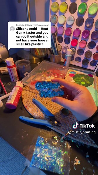 Innovative Method for Melting 3D Printing Filament Scraps Safely Outdoors