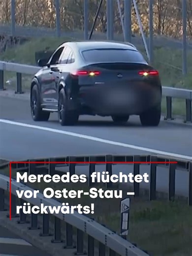 🚘❌ Ein Mercedes-Lenker fährt bei Erstfeld UR rückwärts und eine schwangere Frau spaziert bei Silenen UR auf dem Pannenstreifen. Am Karfreitag kam es im Oster-Stau auf der A2 zu gefährlichen Szenen. • #ostern #stau #mercedesbenz