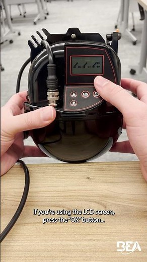 Performing a factory reset on a BEA LZR-WIDESCAN via the LCD screen #sensors #automaticdoor