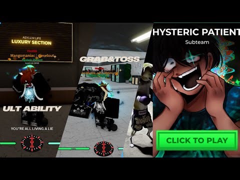 Roblox Asylum Life: Hysteric Patient Showcase & Little Tips And Trick for new players