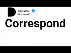 Correspond Synonyms | Thesaurus | Similar Words