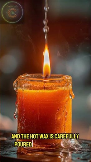 From Wax to Candle | How Candles Are Made #shorts
