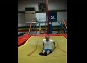 Most Swivel Hips On A Competitive Trampoline