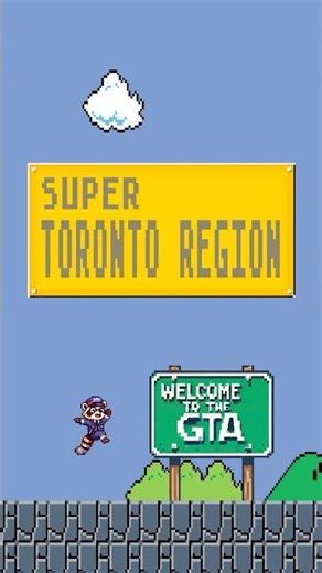 What If Toronto Was a Retro Video Game?