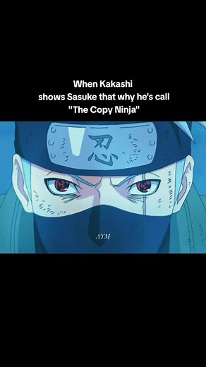 When Kakashi Shows Sasuke the Power of The Copy Ninja
