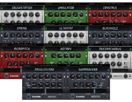 H9シリーズエフェクター11種類のプラグインバンドル、Eventide「H9 Plug-in Series Bundle」が60%OFF！ | Computer Music Japan