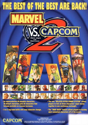 Marvel vs. Capcom 2 ROM Free Download for Sega NAOMI - ConsoleRoms