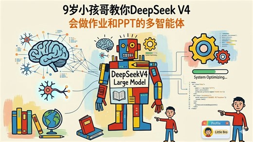 帮你做作业的智能体 - 全网最早DeepSeekV4智能体