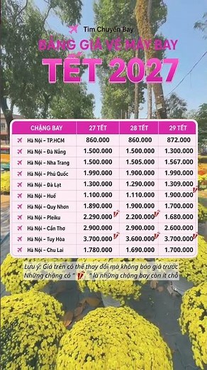 2027 Tet flight tickets from Hanoi, updated cheap prices #cheapflighttickets #tetflighttickets #t...