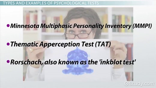 Types of Psychological Tests | Definition & Examples