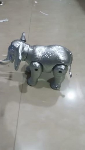 Battery operated walking elephant