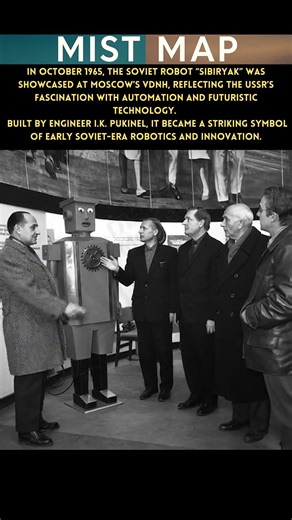 🤖 USSR’s Robot “Sibiryak” | Soviet Future Tech at VDNH 🚀