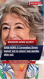 🎥 FULL STORY REVEALED:https://movnews.vi.money/good-news-coronation-street-legend-set-to-return-just-months-after-exit/ #CoronationStreet #Corrie #CorrieSpoilers | Coronation Streets New Release