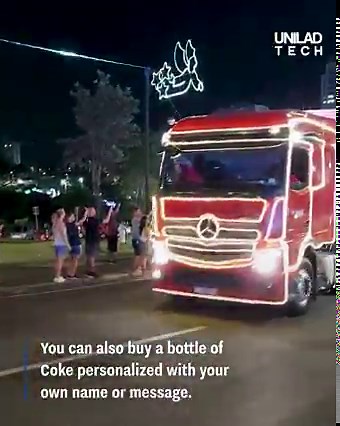1.4M views · 39K reactions | You know it's christmas time when the Coca Cola Motorcade rolls through town | UNILAD Tech | Facebook