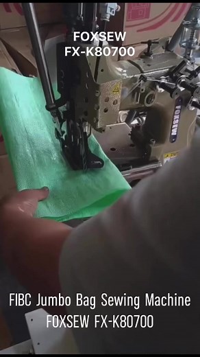 3.3K views · 55 reactions | FIBC Bag Making Sewing Machine Jumbo Bag...