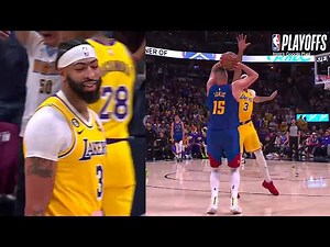 Even Anthony Davis Couldn't Believe This Nikola Jokic Shot!