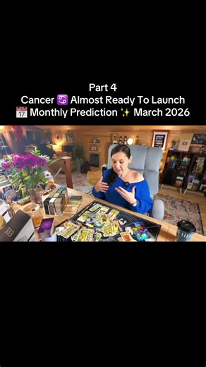 Part 4 Cancer ♋ Almost Ready To Launch 📅 Monthly Prediction ✨ March 2026 #tarotreading #tarotcardreading #tarotreader #generalreading #cancer♋️