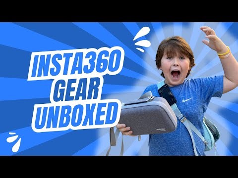 Unboxing My Insta360 Gear! Backpack Mount + Carry Case Review