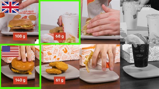 We're comparing value meals from the top fast food chains in the US and the UK. This is Food Wars. | Insider Food