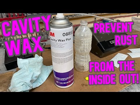Cavity Wax. RUST PROOFING the Rocker Panels / Sills From The Inside ep 109