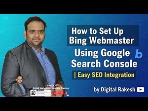 How to Set Up Bing Webmaster Using Google Search Console | Easy SEO Integration (2025 Guide)