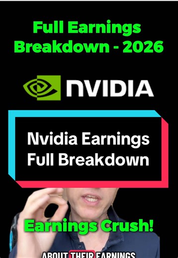 Nvidia Earnings Breakdown - Everything You Need to Know From The Nvidia Earnings Report and an update on Nvidia Now #nvidia #nvidiaearnings #stockmarketnews #nvda #stockmarket