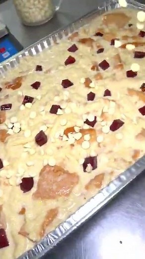 Guava Brioche Pudding recipe - Fireman Derek's Bake shop in Wynwood Miami