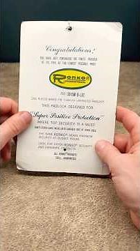 Opened with Master Lock bump key: Ronko 65mm laminated padlock