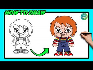 How to Draw Horror Chucky | Step-by-Step Tutorial