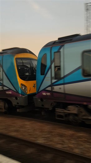 class 185 Liverpool train 185121 and 185149 to Sheffield